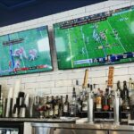 Football on TVs